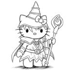 Kolorowanki Hello Kitty – Dark Magician 33